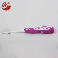 Teeth whitening penguin shape cartoonh  kids toothbrush